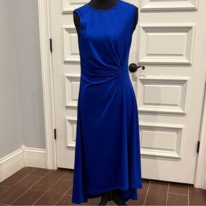 SHEIN Royal Blue High Low Dress